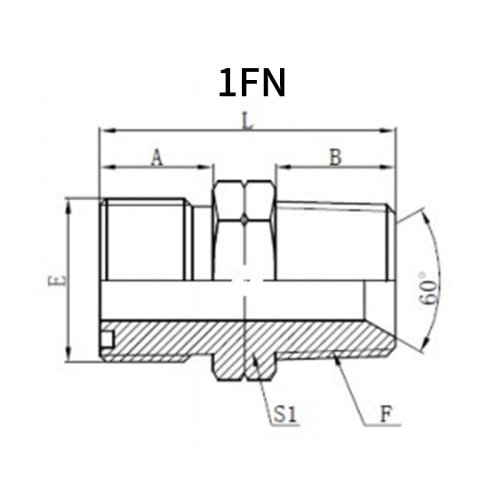 ORFS Male O-ring*NPT Male