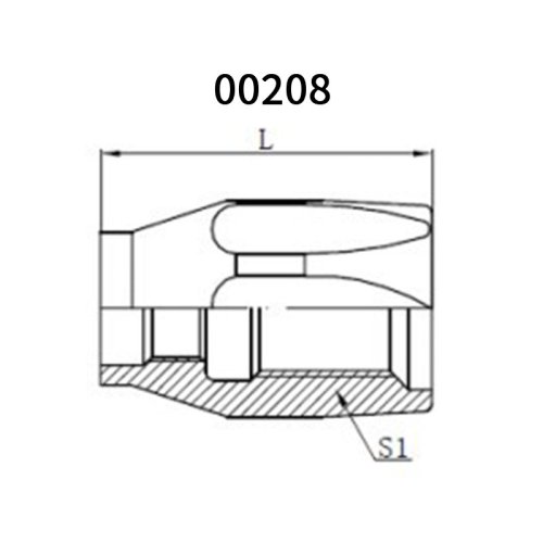 Ferrule For SAE 100 R2 hose