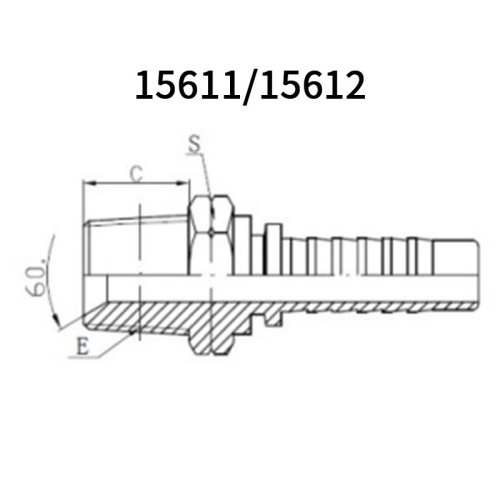 NPT Male 60° cone