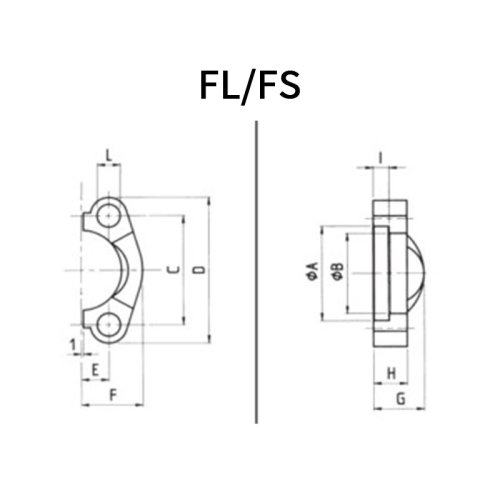 SAE Split Flange 3000psi / 6000psi