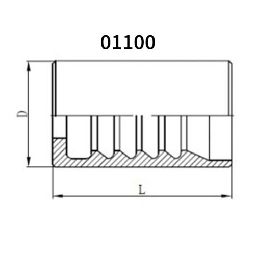 Skive Ferrule For China 1-wire hose