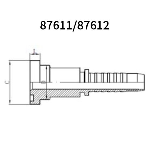 SAE Flange 6000psi 