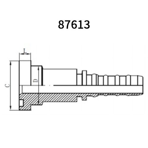 SAE Flange 6000psi Interlock