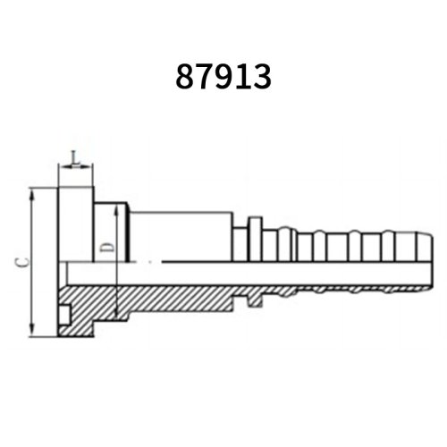 SAE Flange 9000psi Interlock