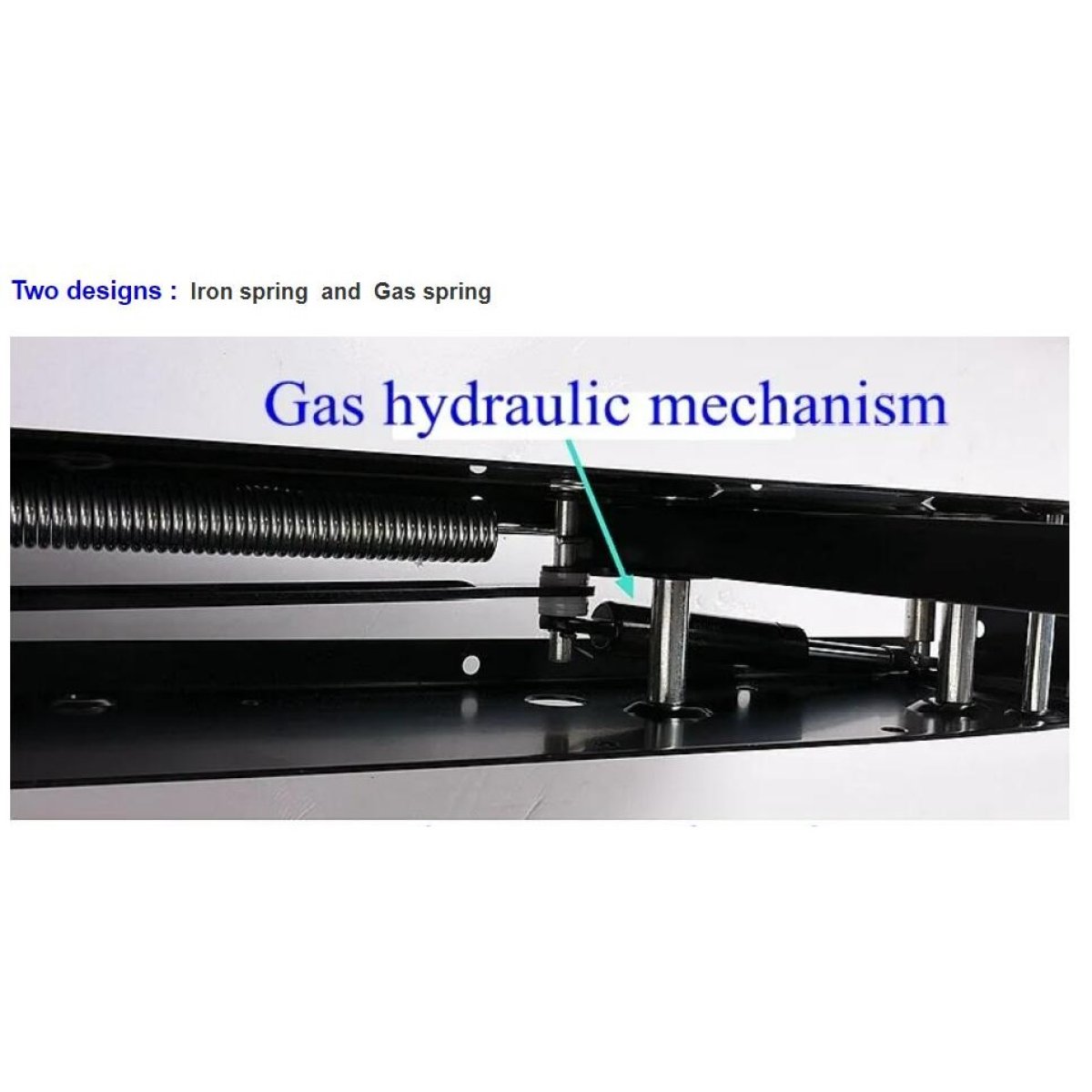 gas piston table lift mechanism