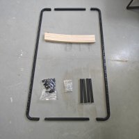 metal slat bed frame