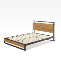 metal bed with slat
