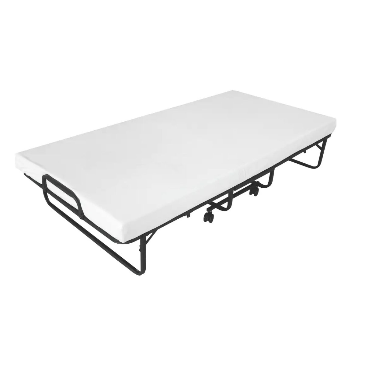 comfortable foam mattress on rollaway bed
