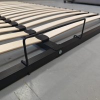 split wooden bed slat frame for easy installation