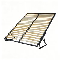 metal bed frame with gas piston