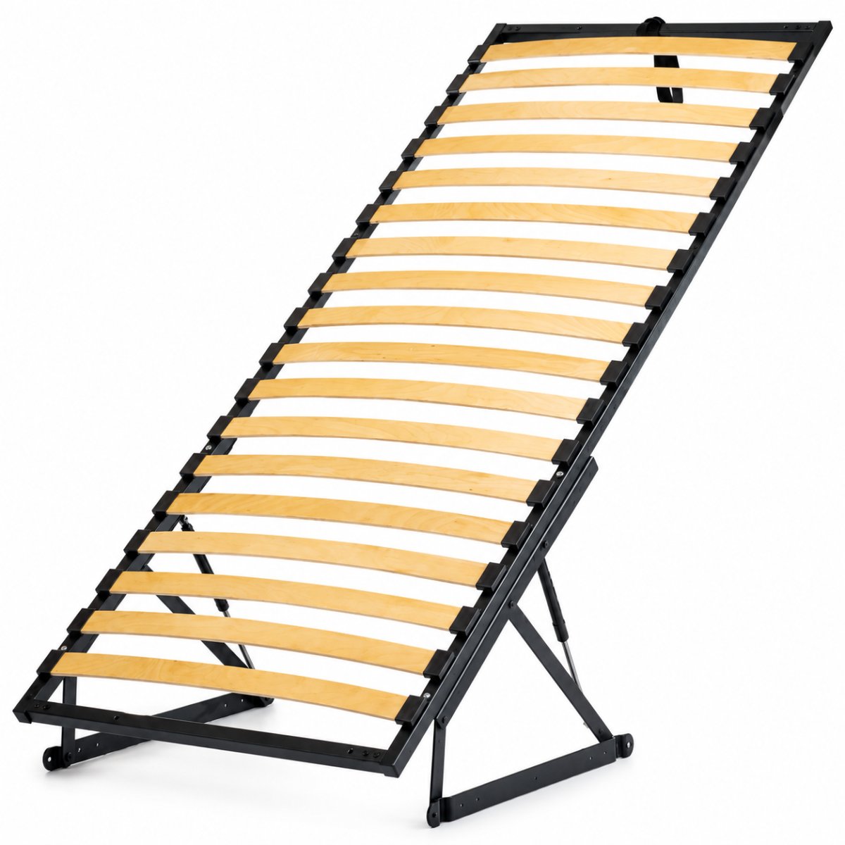 custom slatted bed frame