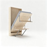 smart murphy bed with desk
