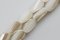 White Jade Half Precious Gold