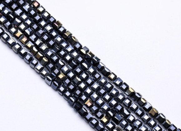 Black Lava Volcanic Stone Gemstone Round Loose Beads for Jewelry Making