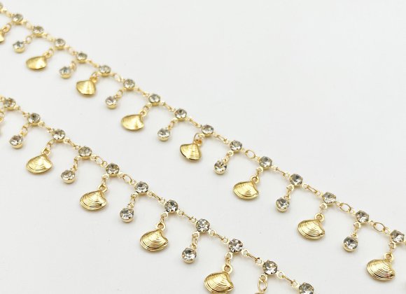 Luxurious style tassel handmade chain with exotic hair accessory clothing dress accessory DIY decoration