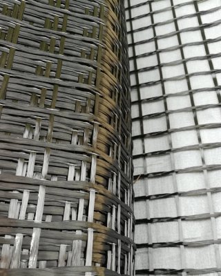 20x20mm Carbon Fiber Mesh