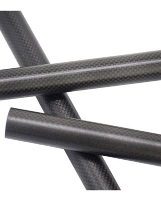 3K Plain Matt Carbon Fiber Tube