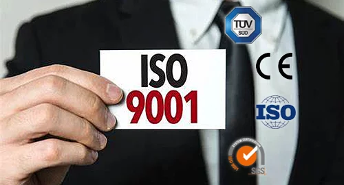 ISO9001 Certified Superior Quality