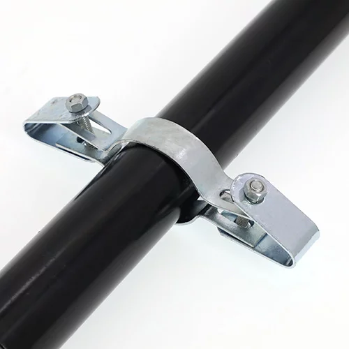 Galvanized Structural Pipe Fitting Tube Clamp Double Sided Mesh Panel Clip 171