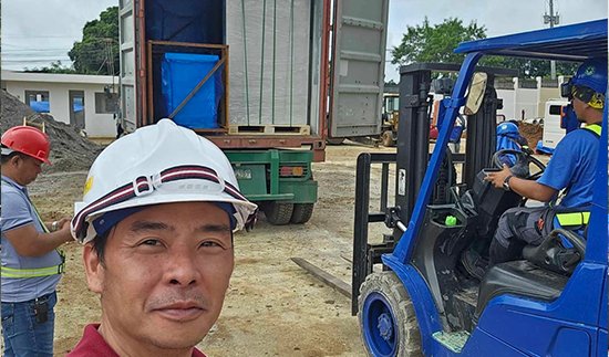 Meat cold storage project, Philippines