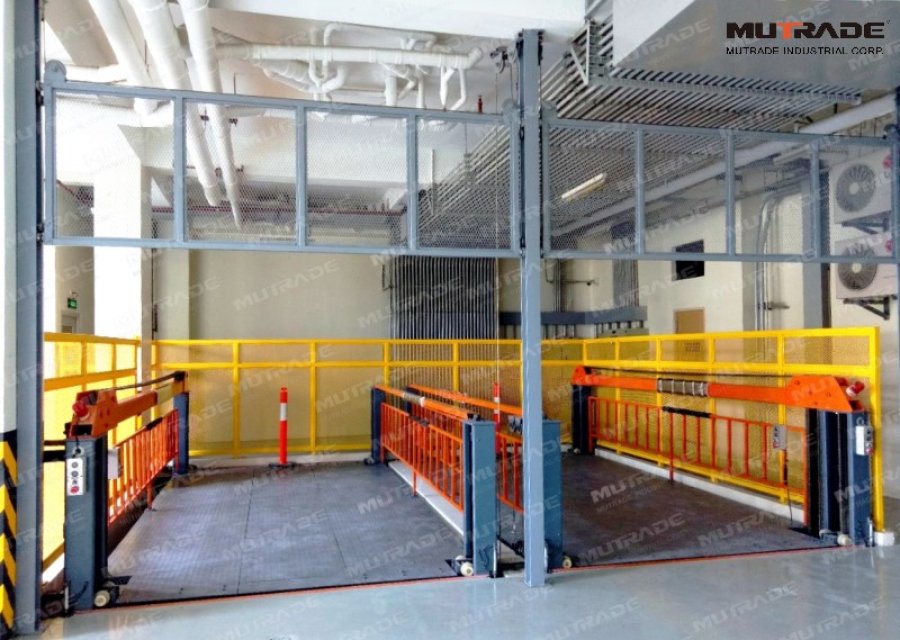 Surface Treatment Of Mutrade Parking Lifts