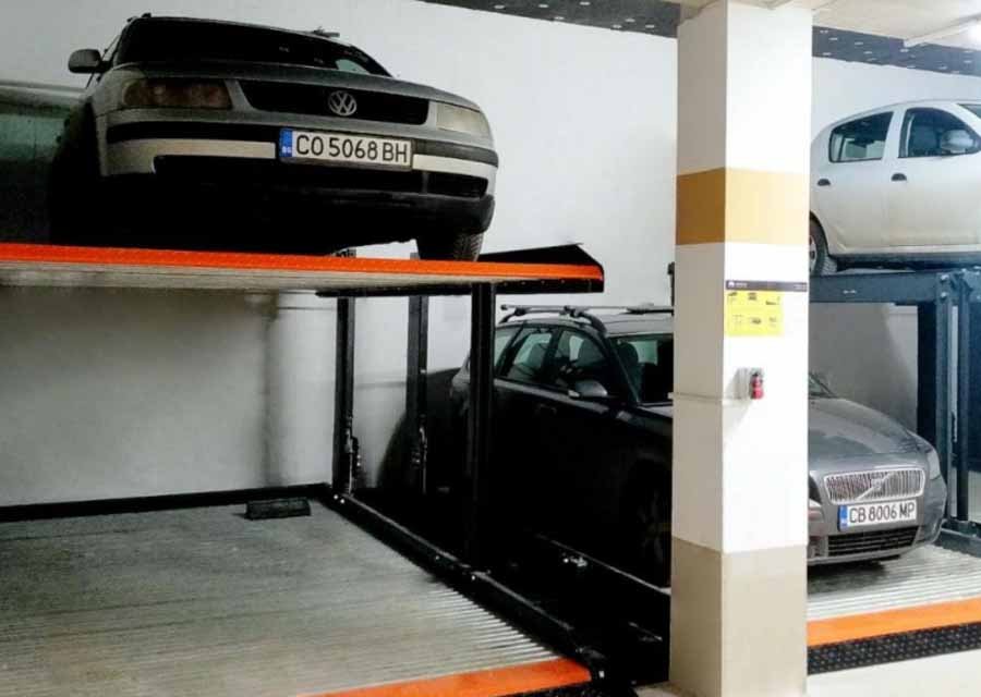 Two Level Parker Car Parking Lift With Pit