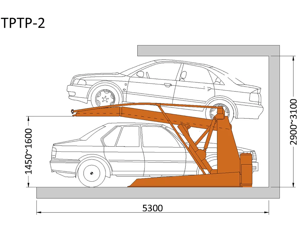 TPTP-2 STANDARD DRAWING  TPTP-2 Standardzeichnung