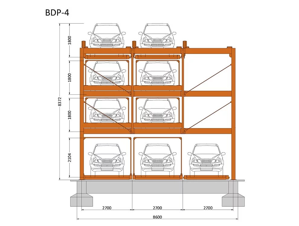 BDP-4-Standardzeichnung
