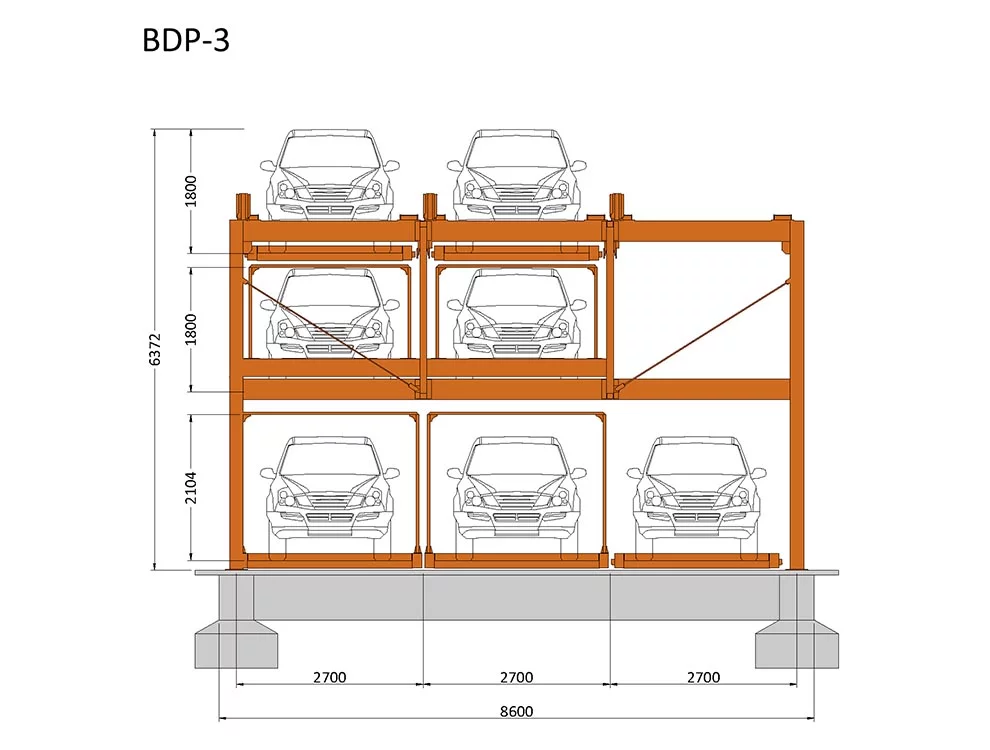 BDP-3 Standardzeichnung