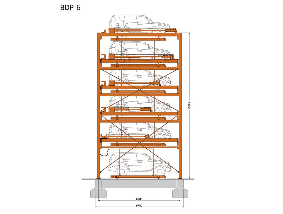 BDP-6-Standardzeichnung