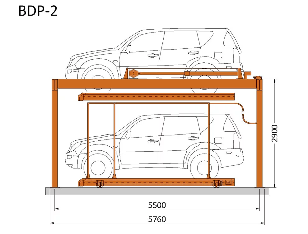 BDP-2 Standardzeichnung