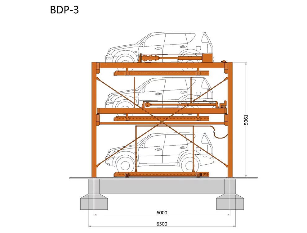 BDP-3 Standardzeichnung