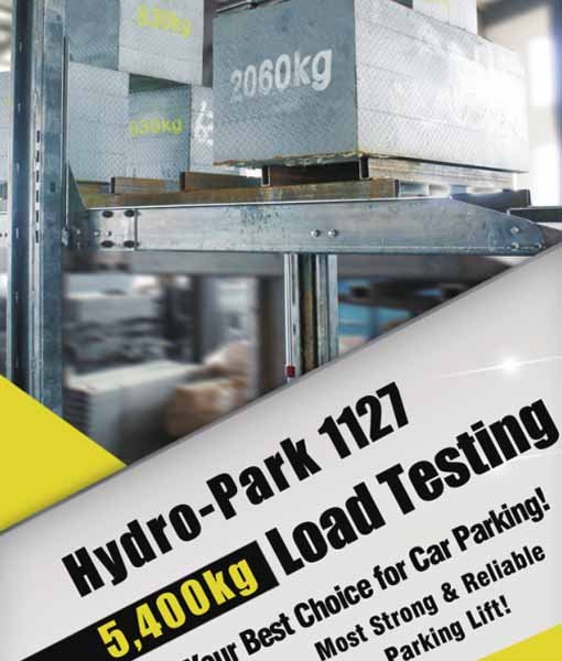 Hydro-Park 1127 5400KG Loading Test