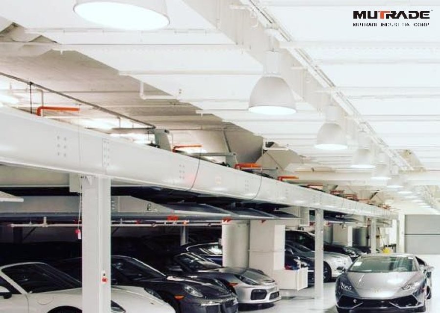 PARKING WITH "BRAIN" OR AN AUTOMATED CONTROL SYSTEM FOR ROBOTIC PARKING