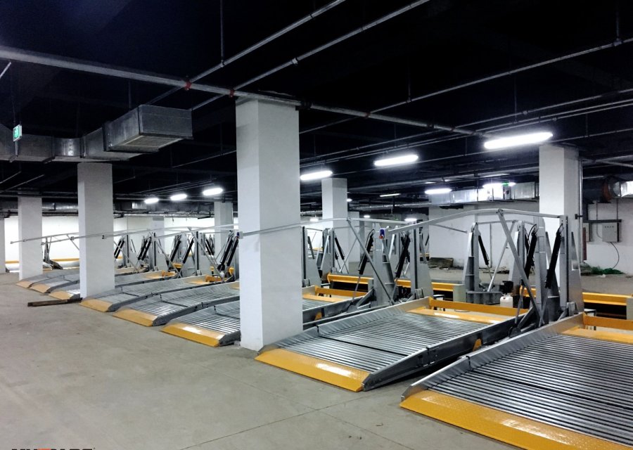 MAXIMIZING LOW CEILING PARKING EFFICIENCY WITH TPTP-2 TILTING PARKING LIFT