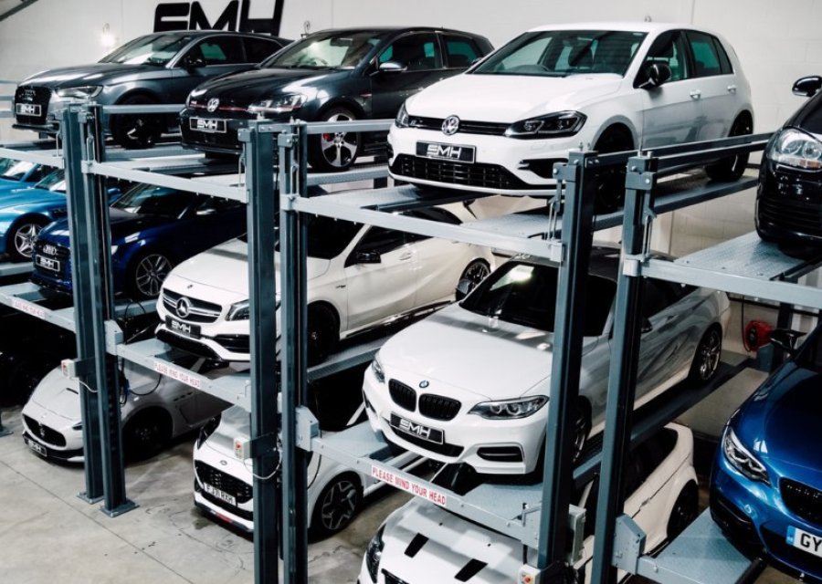 EXPANDING INTERNAL VEHICLE STORAGE FOR A CAR CLUB WITH 3-LEVEL CAR PARKING SYSTEM FPP-3E