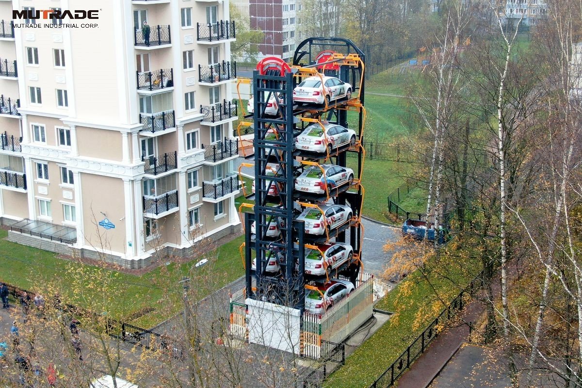 The Hydro-Park Rotary Parking System is a next-generation automated solution that enhances parking efficiency, safety, and convenience. By utilizing an advanced mechanical lifting and rotation system, this solution maximizes parking capacity in areas with limited space. The Hydro-Park Rotary Parking System is a next-generation automated solution that enhances parking efficiency, safety, and convenience. By utilizing an advanced mechanical lifting and rotation system, this solution maximizes parking capacity in areas with limited space.