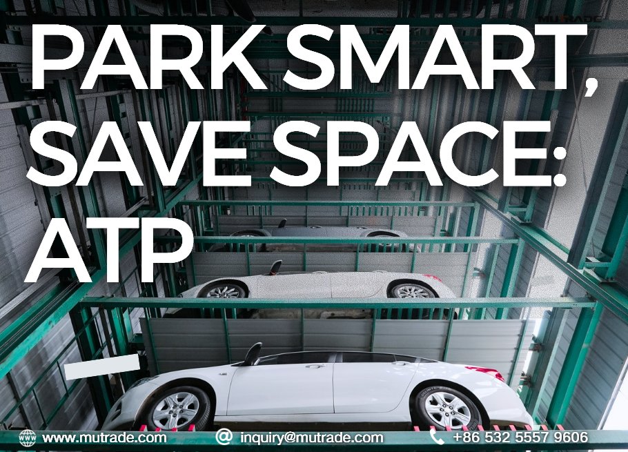 Wide-Tower Parking System ATP (Automated Tower Parking) multilevel robotic parking fully automated parking system