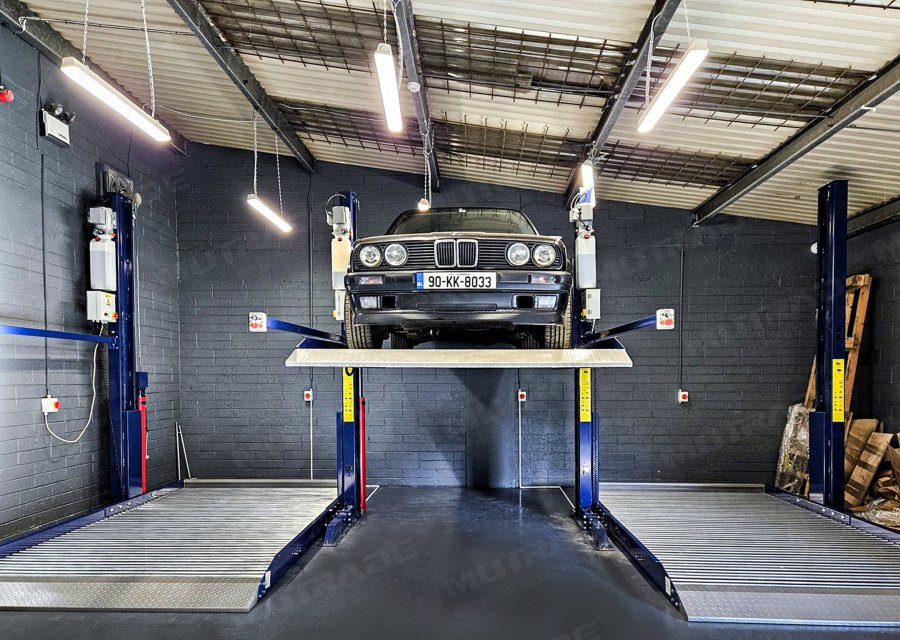 2-Post Parking Lifts Installed for Ultimate Convenience and Safety in Ireland!