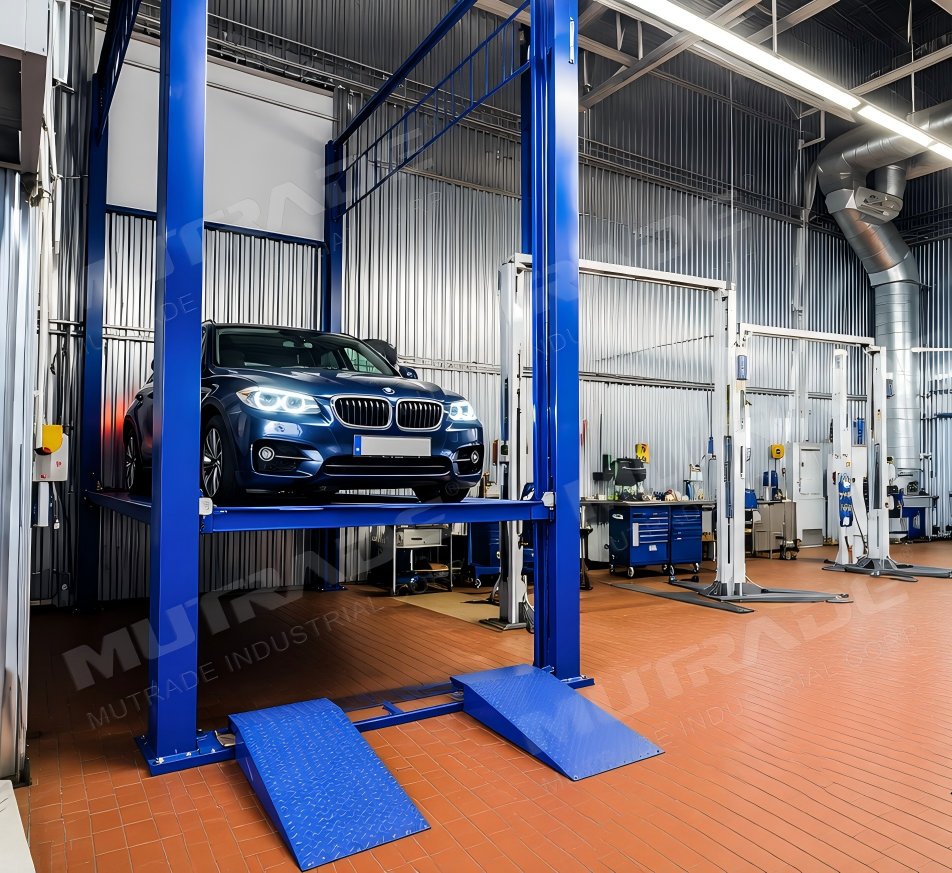 FP-VRC vehicle lift project for automotive workshop in Russia