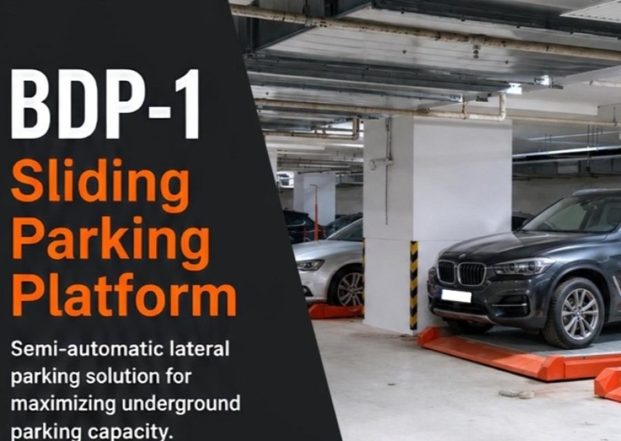 BDP-1 Sliding Parking Platform: A Space-Saving Solution for Underground Parking Garages